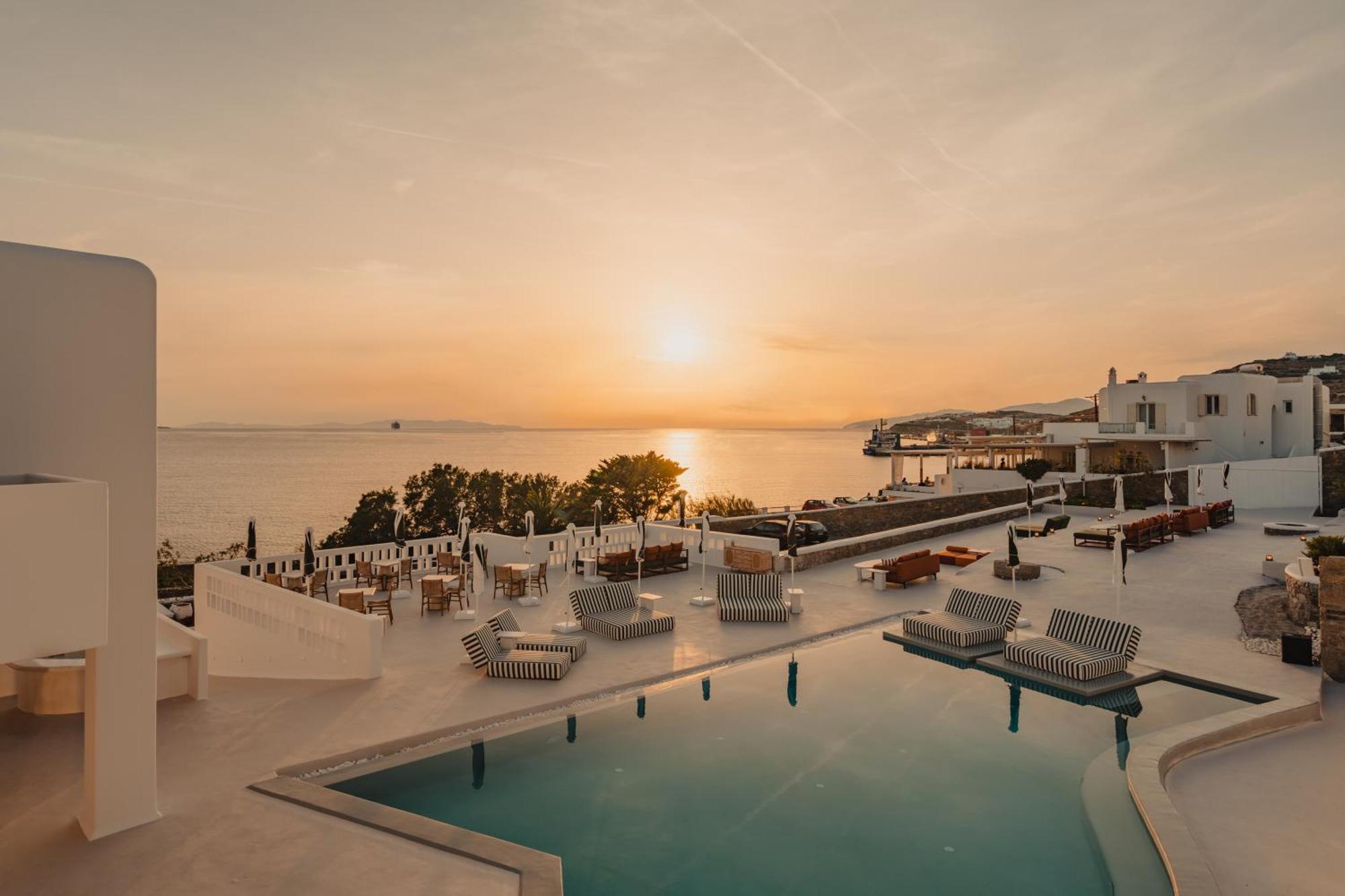 Croco Mykonos Hotel เตลอส ภายนอก รูปภาพ