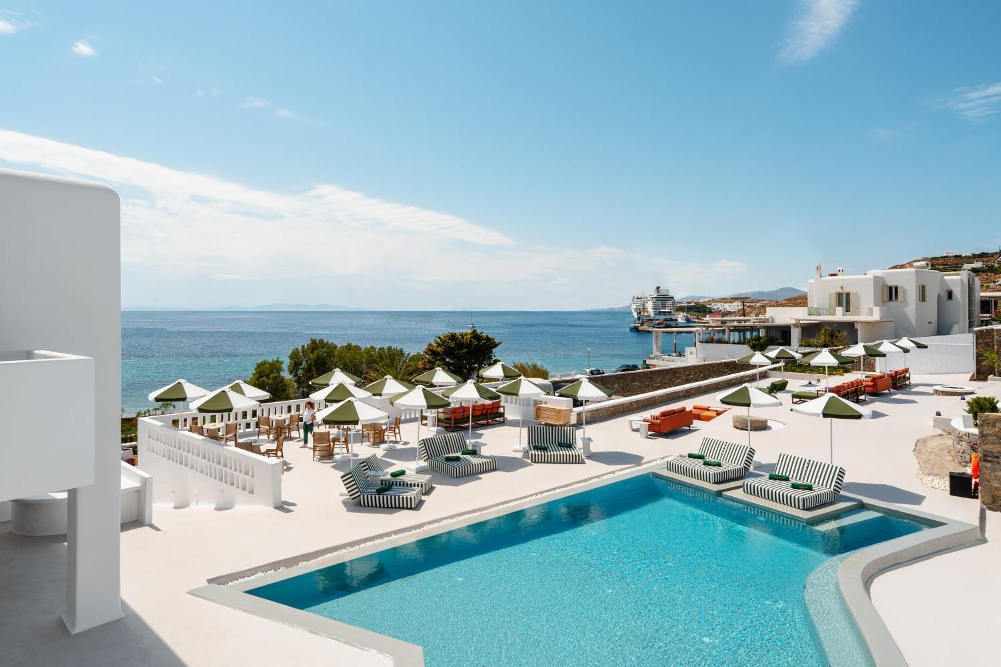Croco Mykonos Hotel เตลอส ภายนอก รูปภาพ