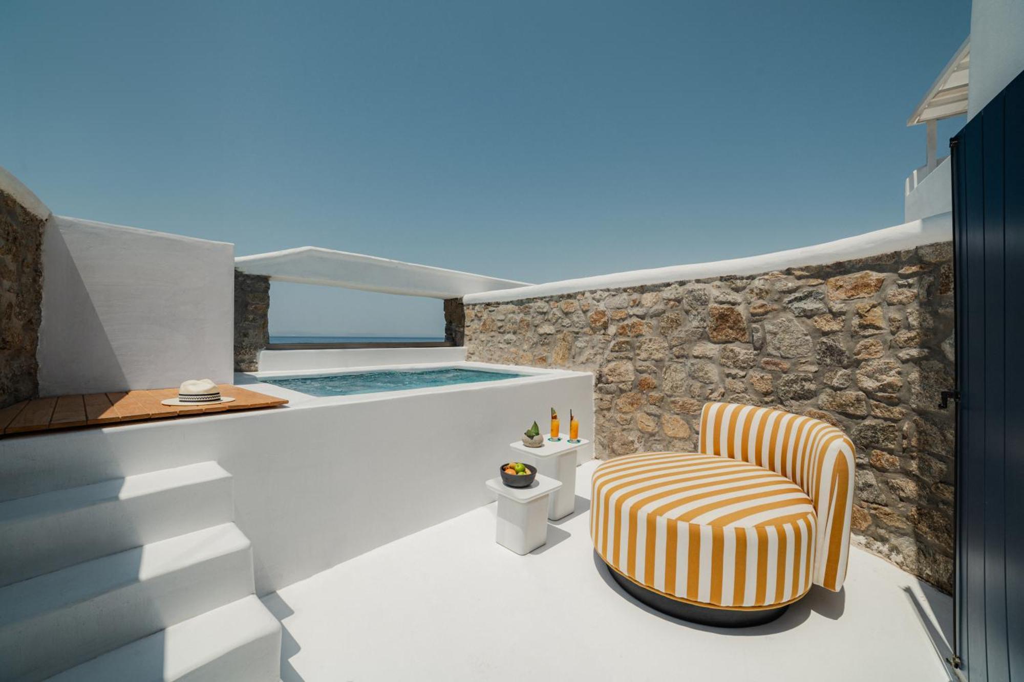 Croco Mykonos Hotel เตลอส ภายนอก รูปภาพ